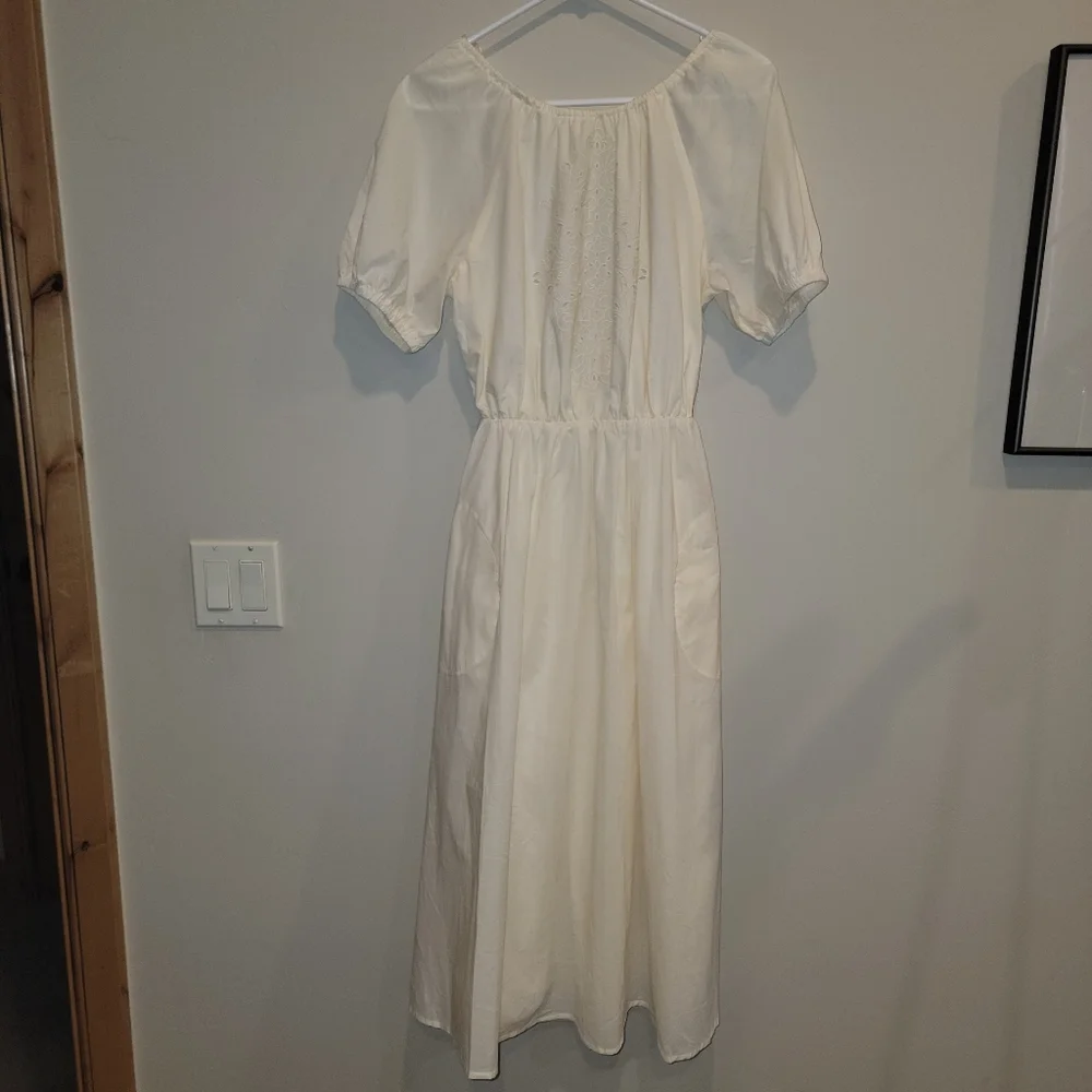 RTR Dress Pamela Love Designer Dress cotton with embroidered bodice - Picture 5 of 10